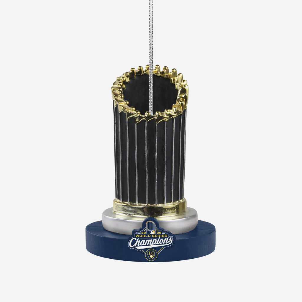 Milwaukee Brewers 2026 World Series Champions Resin Trophy Ornament FOCO - FOCO.com