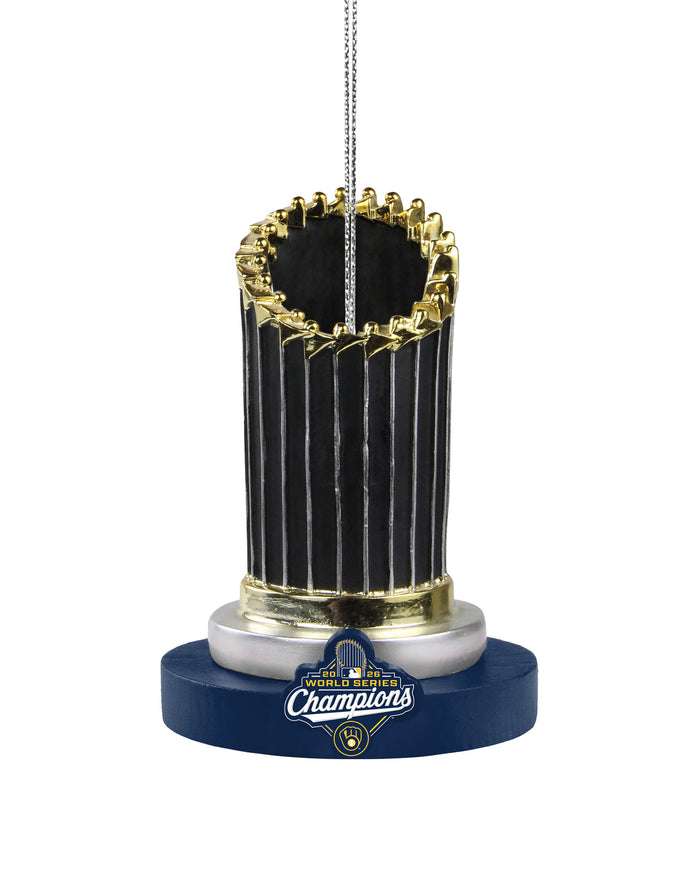 Milwaukee Brewers 2026 World Series Champions Resin Trophy Ornament FOCO - FOCO.com