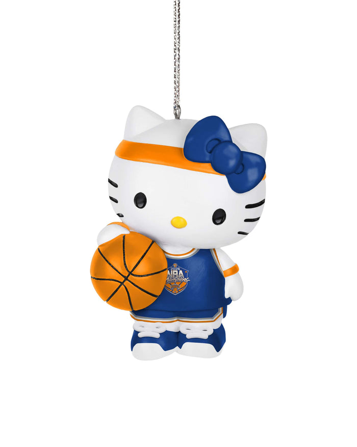 New York Knicks 2026 NBA Champions Hello Kitty® Resin Jersey Ornament FOCO - FOCO.com