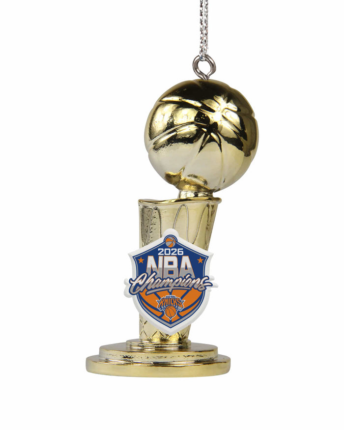New York Knicks 2026 NBA Champions Trophy Ornament FOCO - FOCO.com