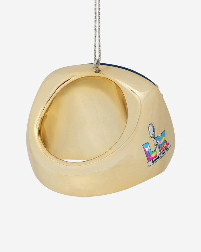 Seattle Seahawks Super Bowl LX Champions Ring Ornament FOCO - FOCO.com