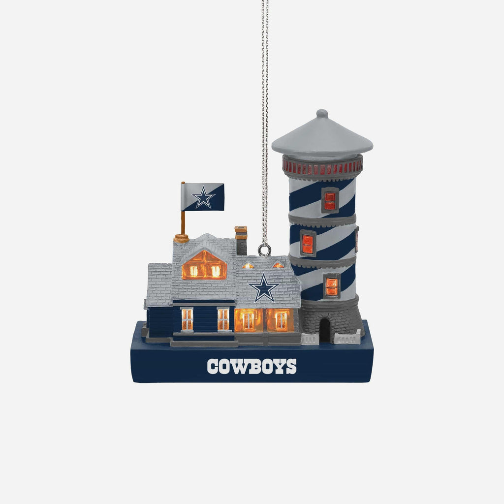 Dallas Cowboys Light Up Resin Lighthouse Ornament FOCO - FOCO.com