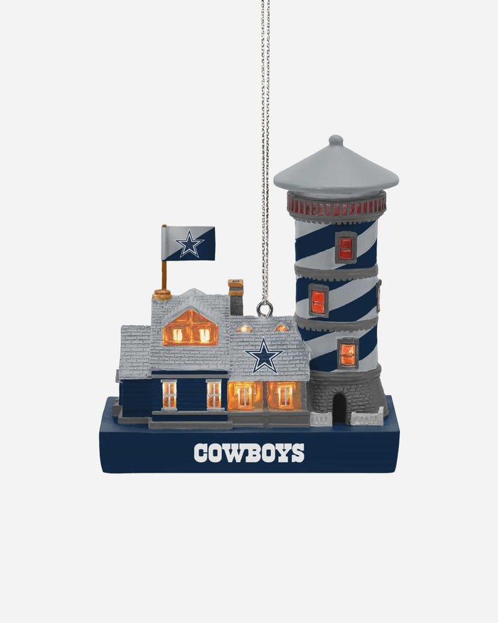 Dallas Cowboys Light Up Resin Lighthouse Ornament FOCO - FOCO.com