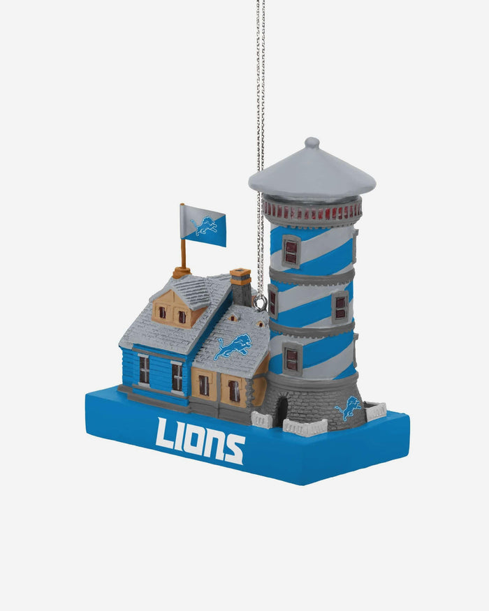 Detroit Lions Light Up Resin Lighthouse Ornament FOCO - FOCO.com