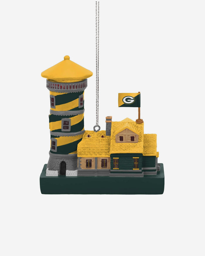 Green Bay Packers Light Up Resin Lighthouse Ornament FOCO - FOCO.com