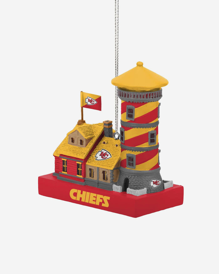 Kansas City Chiefs Light Up Resin Lighthouse Ornament FOCO - FOCO.com