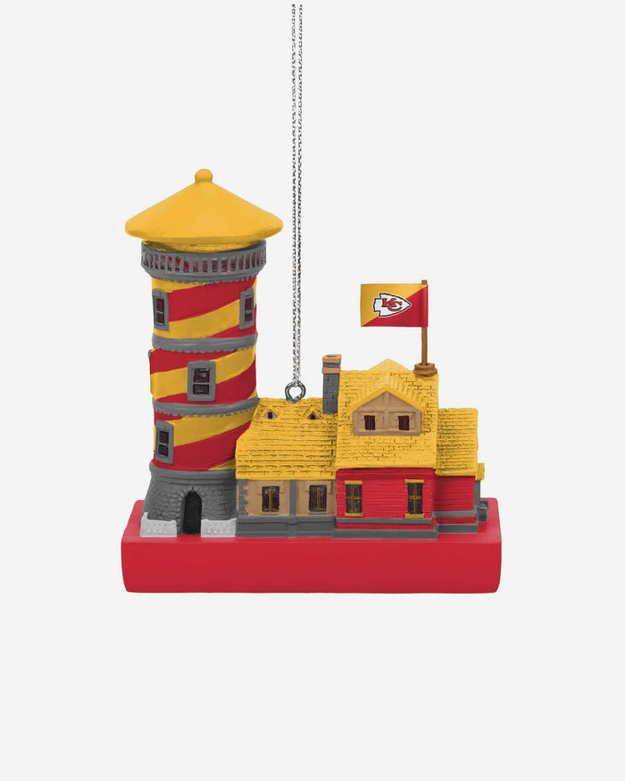 Kansas City Chiefs Light Up Resin Lighthouse Ornament FOCO - FOCO.com