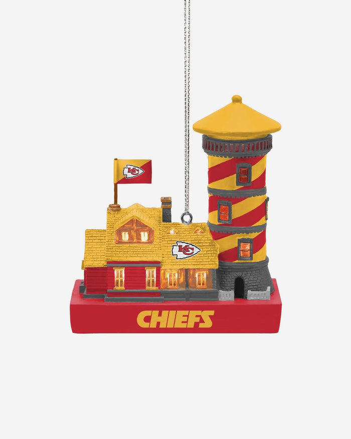 Kansas City Chiefs Light Up Resin Lighthouse Ornament FOCO - FOCO.com