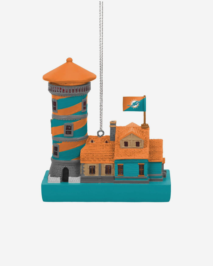 Miami Dolphins Light Up Resin Lighthouse Ornament FOCO - FOCO.com
