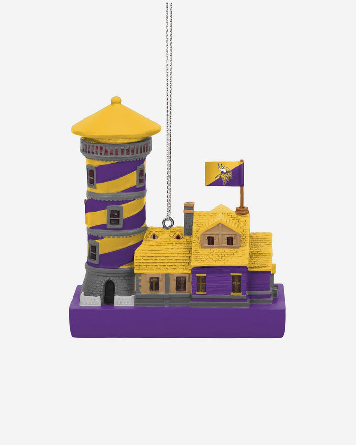 Minnesota Vikings Light Up Resin Lighthouse Ornament FOCO - FOCO.com