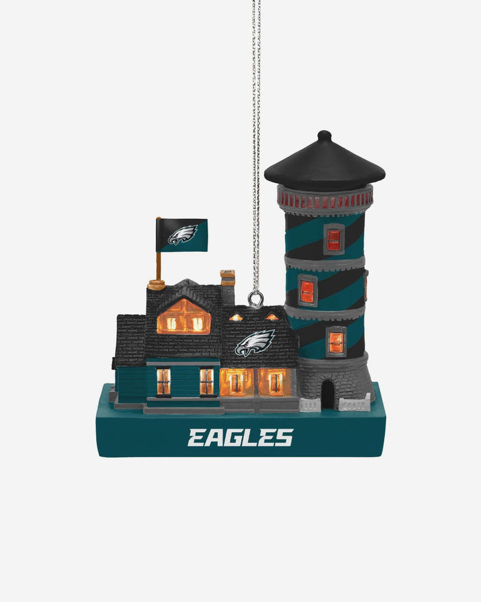 Philadelphia Eagles Light Up Resin Lighthouse Ornament FOCO - FOCO.com