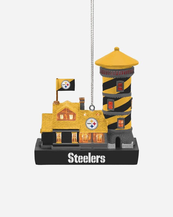 Pittsburgh Steelers Light Up Resin Lighthouse Ornament FOCO - FOCO.com