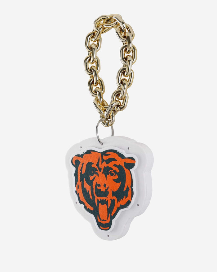 Chicago Bears Big Logo Light Up Chain Ornament FOCO - FOCO.com