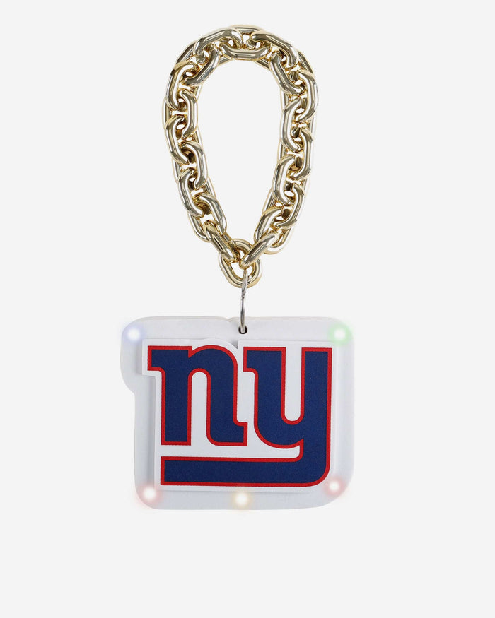 New York Giants Big Logo Light Up Chain Ornament FOCO - FOCO.com