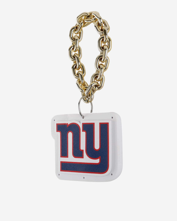 New York Giants Big Logo Light Up Chain Ornament FOCO - FOCO.com