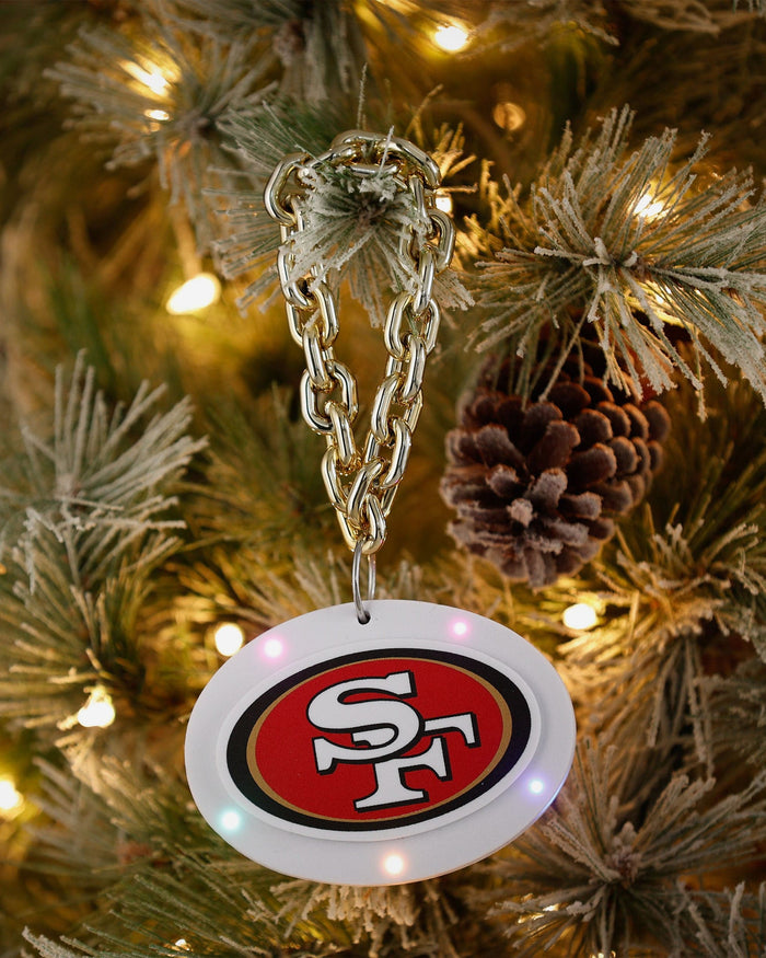 New NFL San Francisco 49ers Throwback GOLD Big Jumbo Fan Chain Necklace |  eBay