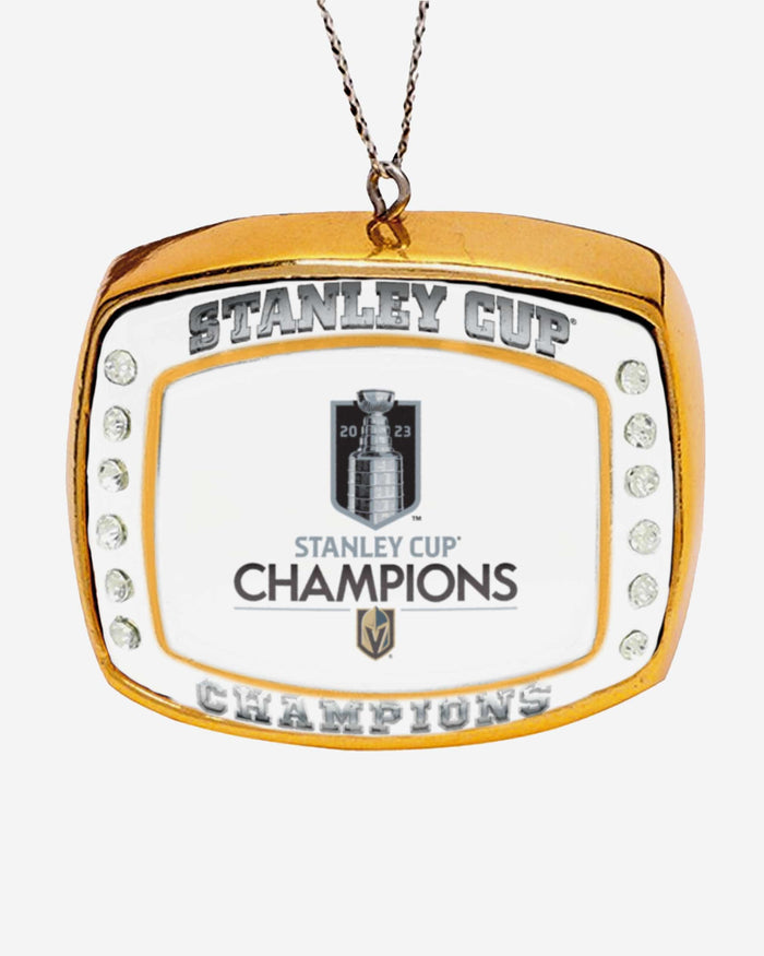 Vegas Golden Knights 2023 Stanley Cup Champions Ring Ornament FOCO - FOCO.com
