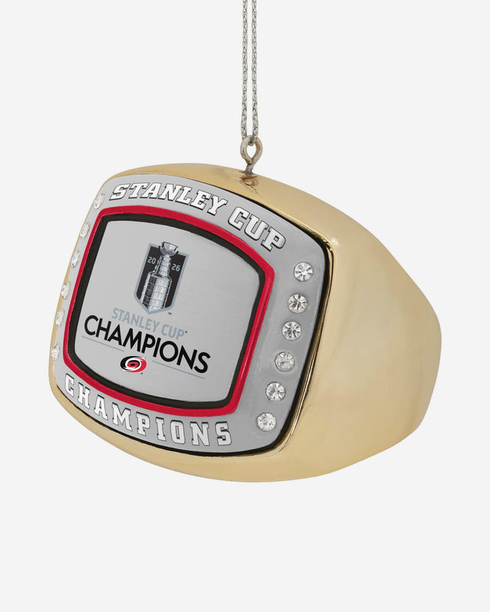 Carolina Hurricanes 2026 Stanley Cup Champions Ring Ornament FOCO - FOCO.com
