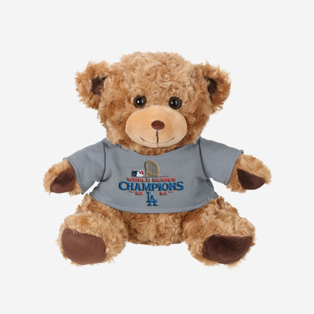 Los Angeles Dodgers 2024 World Series Champions Seated Shirt Bear FOCO - FOCO.com