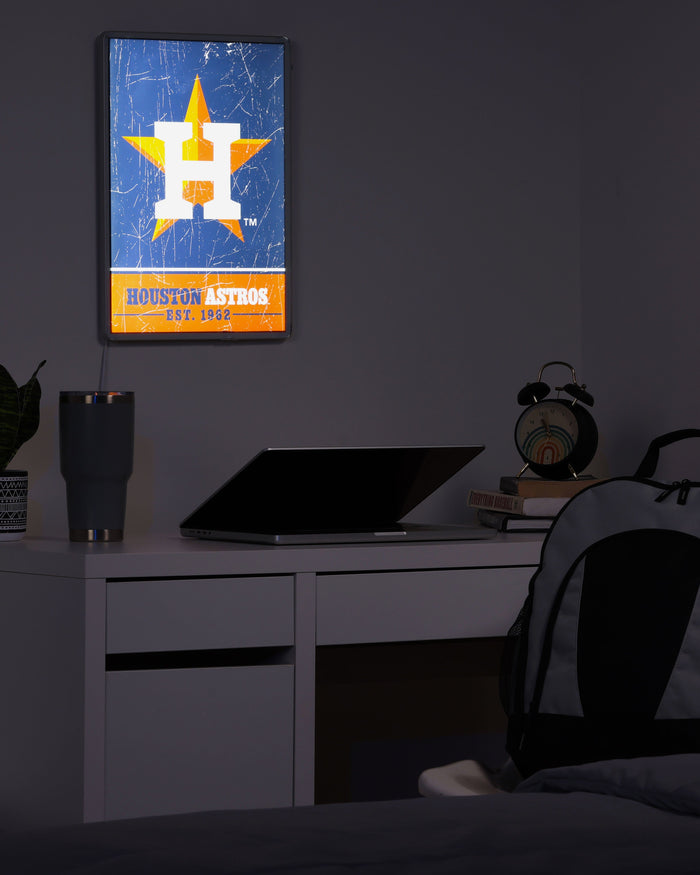 Houston Astros Big Logo Backlit Sign FOCO - FOCO.com