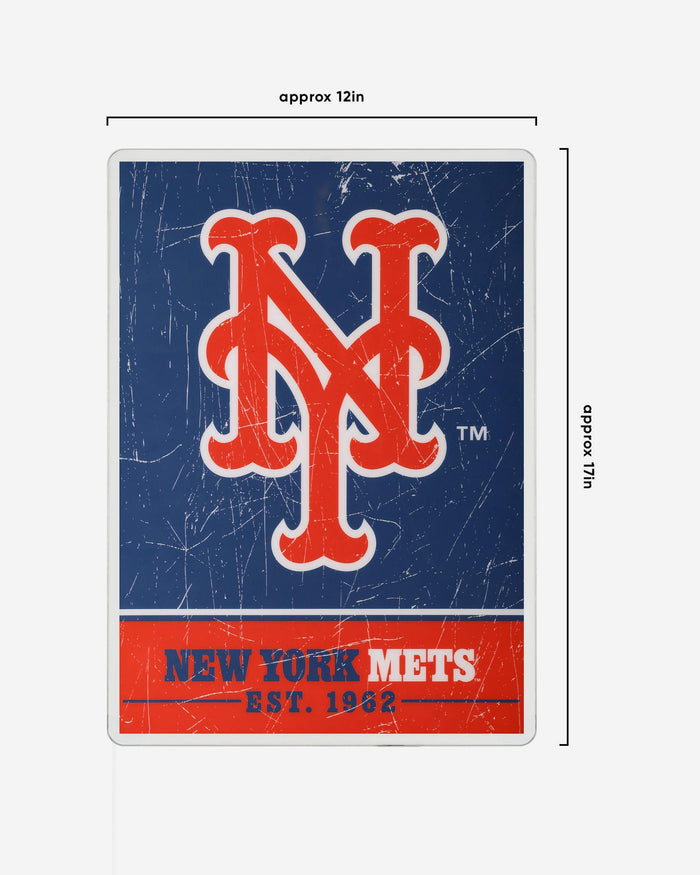 New York Mets Big Logo Backlit Sign FOCO - FOCO.com