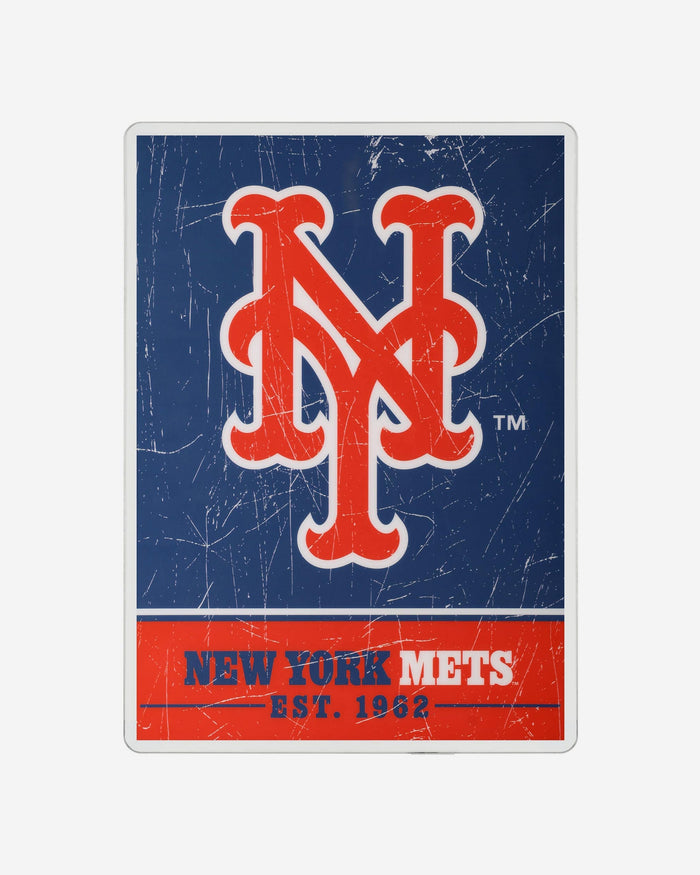 New York Mets Big Logo Backlit Sign FOCO - FOCO.com