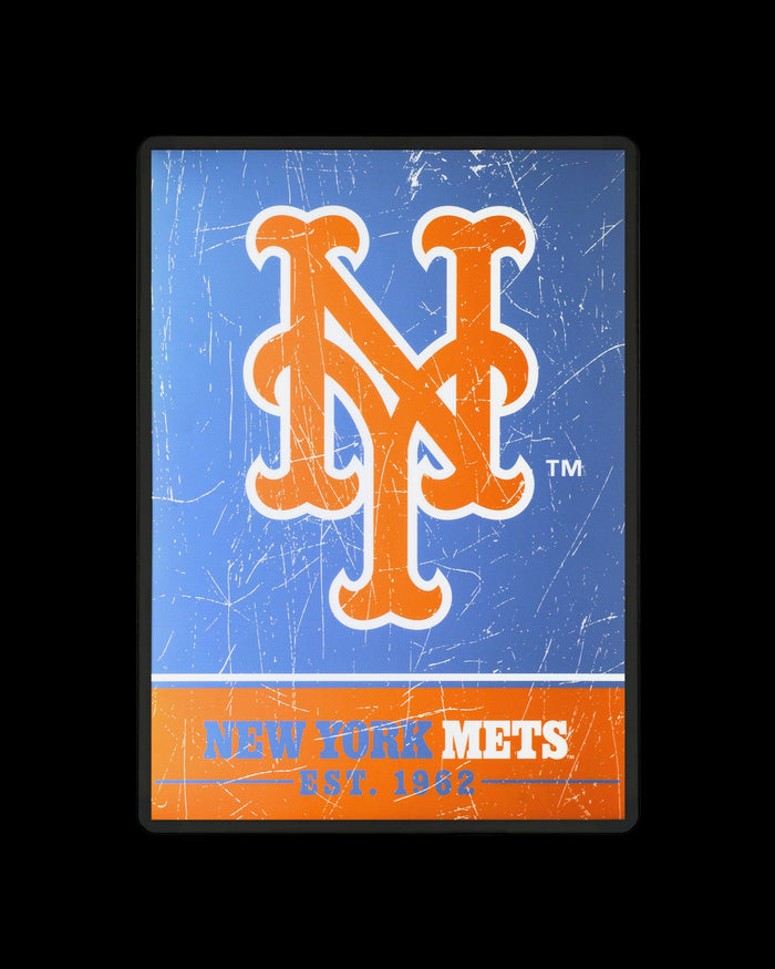 New York Mets Big Logo Backlit Sign FOCO - FOCO.com