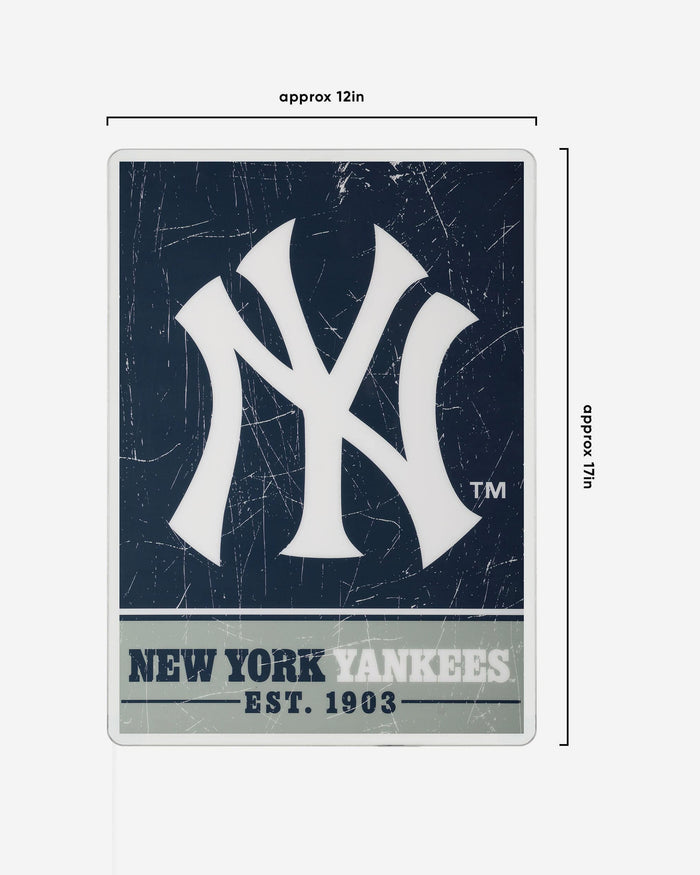 New York Yankees Big Logo Backlit Sign FOCO - FOCO.com