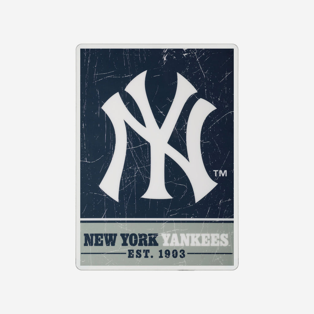 New York Yankees Big Logo Backlit Sign FOCO - FOCO.com