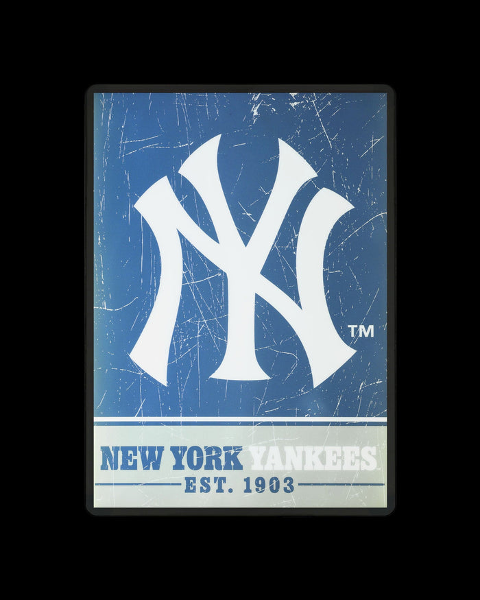 New York Yankees Big Logo Backlit Sign FOCO - FOCO.com