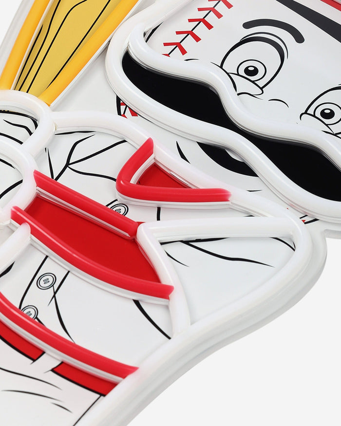 Mr Redlegs Cincinnati Reds LED Neon Light Up Mascot Sign FOCO - FOCO.com