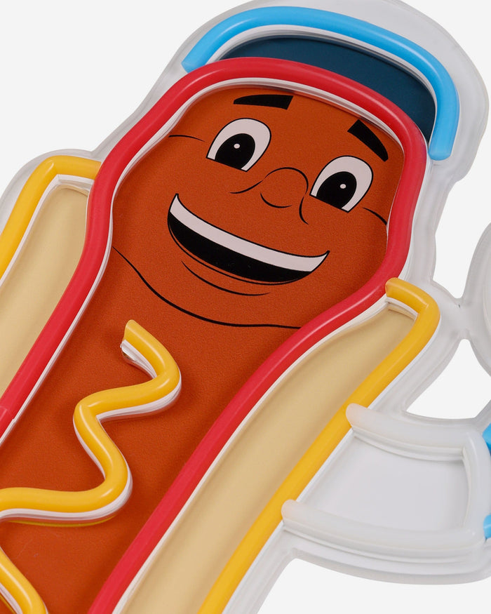 Dodger Dog Los Angeles Dodgers LED Neon Light Up Mascot Sign FOCO - FOCO.com