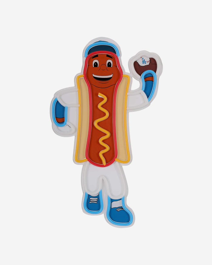 Dodger Dog Los Angeles Dodgers LED Neon Light Up Mascot Sign FOCO - FOCO.com
