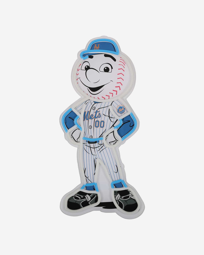 Mr Met New York Mets LED Neon Light Up Mascot Sign FOCO - FOCO.com