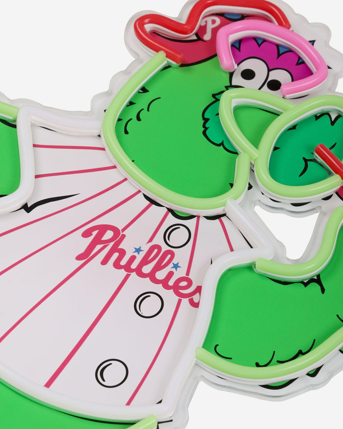 Phillie Phanatic Philadelphia Phillies LED Neon Light Up Mascot Sign FOCO - FOCO.com