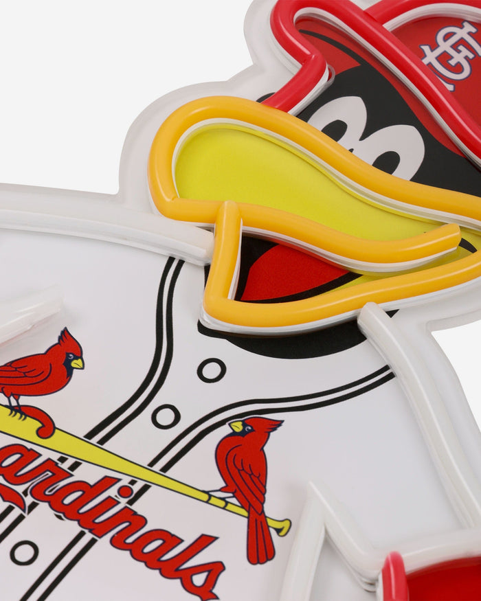 Fredbird St Louis Cardinals LED Neon Light Up Mascot Sign FOCO - FOCO.com
