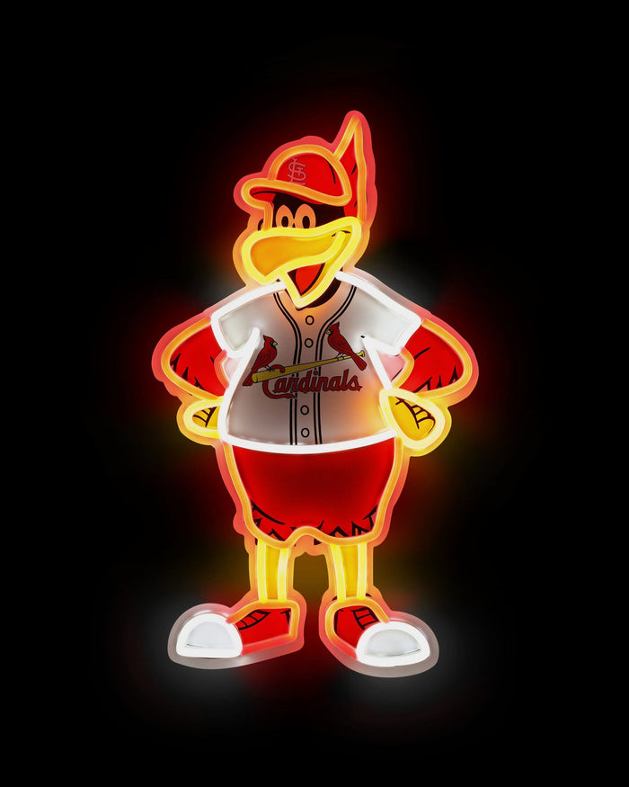 Fredbird St Louis Cardinals LED Neon Light Up Mascot Sign FOCO - FOCO.com