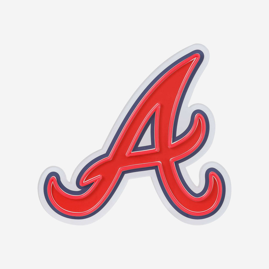 Atlanta Braves LED Neon Light Up Team Logo Sign FOCO