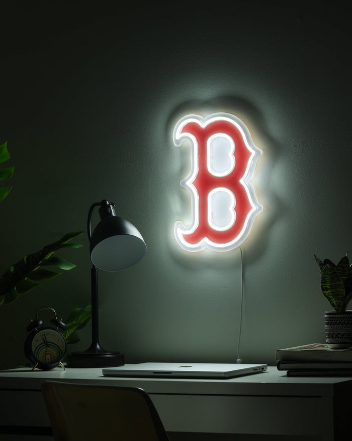 Boston Red Sox LED Neon Light Up Team Logo Sign FOCO - FOCO.com