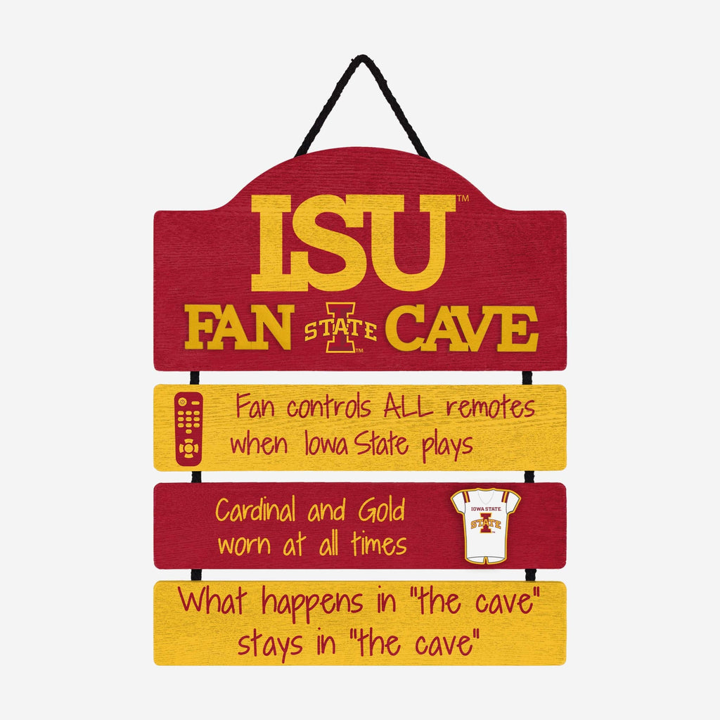 Iowa State Cyclones Fancave Sign FOCO