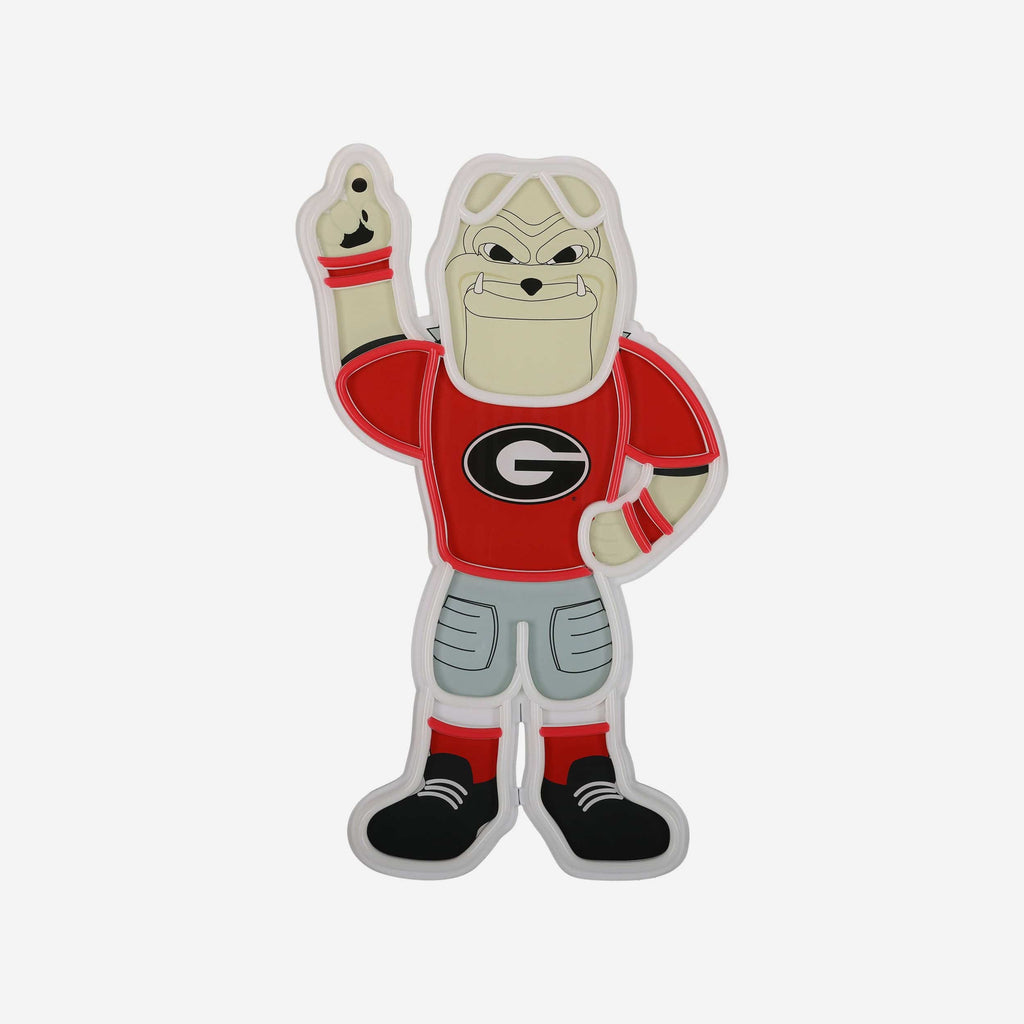 Hairy Dawg Georgia Bulldogs LED Neon Light Up Mascot Sign FOCO - FOCO.com