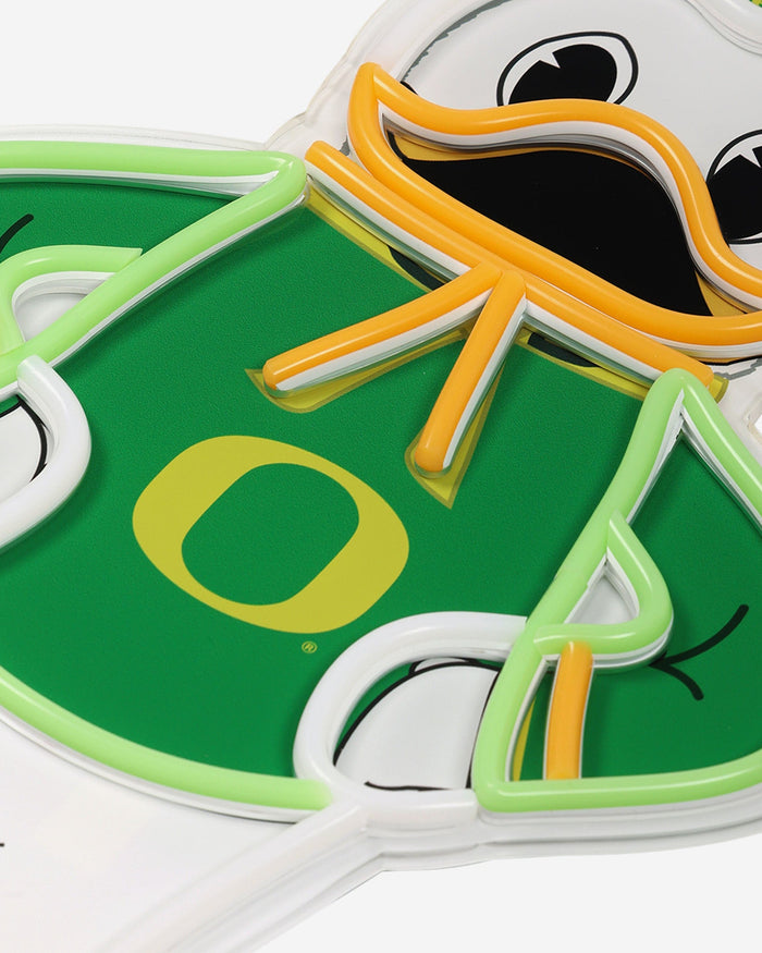 The Duck Oregon Ducks LED Neon Light Up Mascot Sign FOCO - FOCO.com