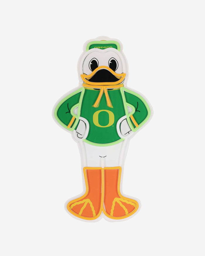 The Duck Oregon Ducks LED Neon Light Up Mascot Sign FOCO - FOCO.com