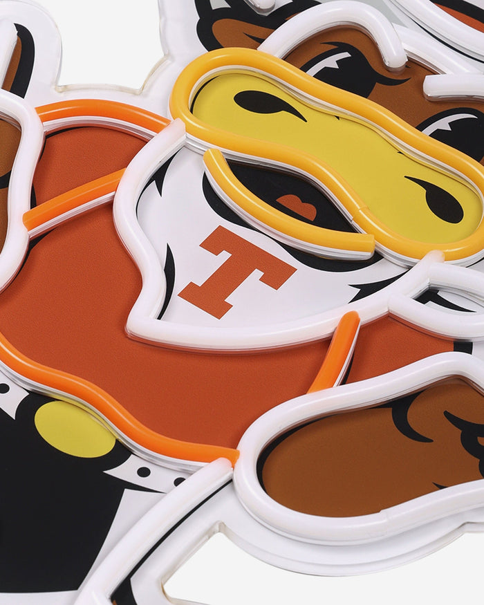 Hook 'Em Texas Longhorn LED Neon Light Up Mascot Sign FOCO - FOCO.com