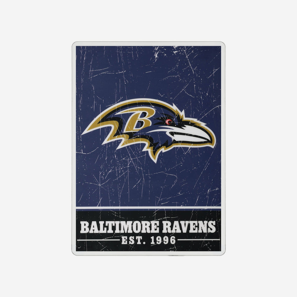 Baltimore Ravens Big Logo Backlit Sign FOCO - FOCO.com