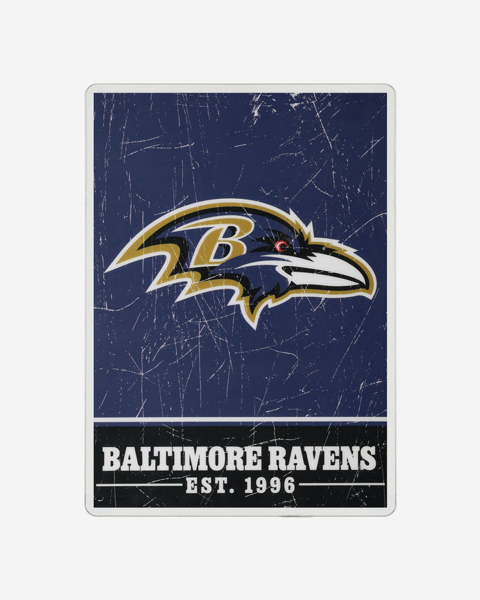 Baltimore Ravens Big Logo Backlit Sign FOCO - FOCO.com