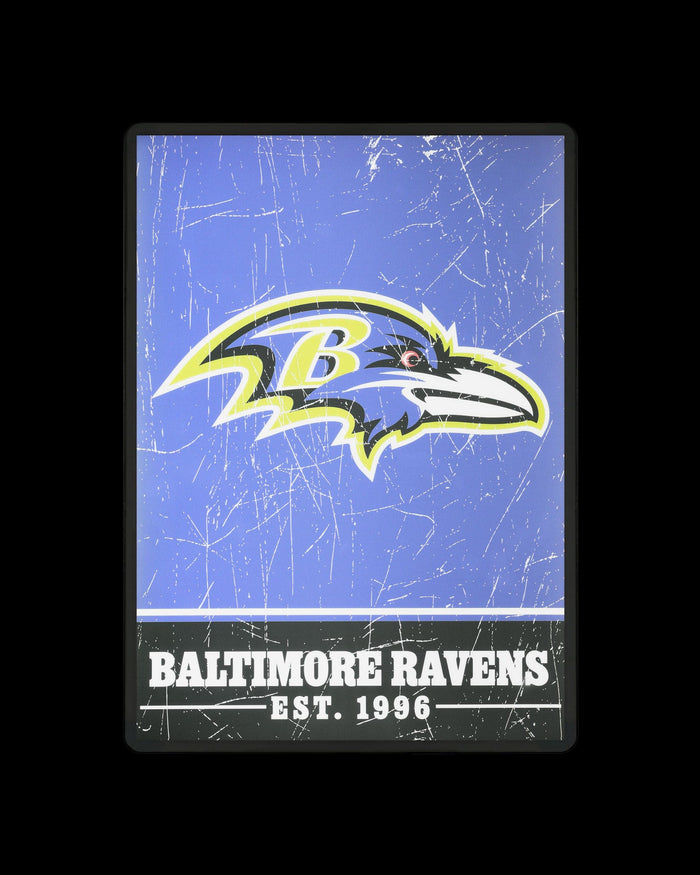 Baltimore Ravens Big Logo Backlit Sign FOCO - FOCO.com