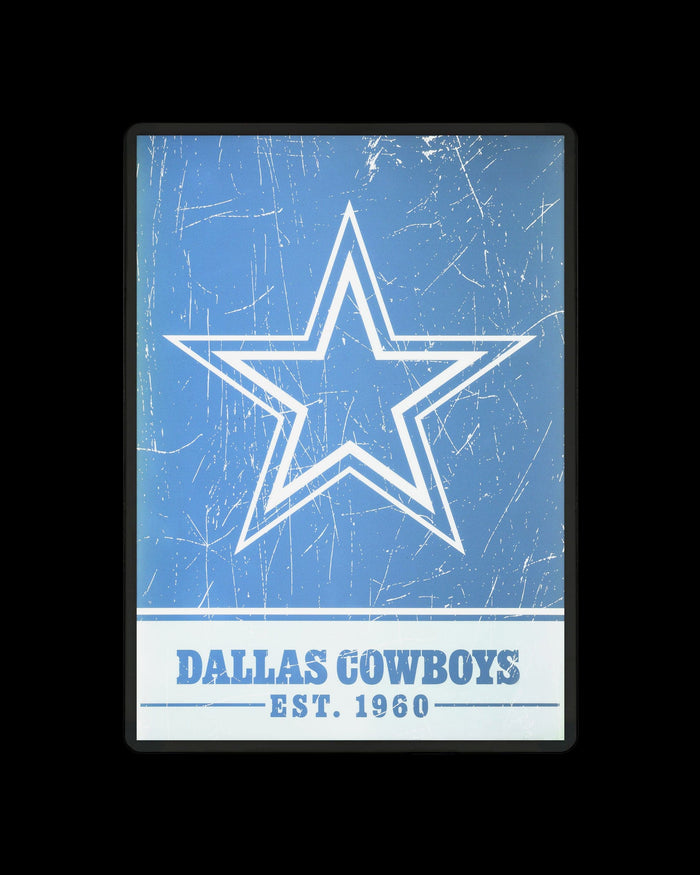 Dallas Cowboys Big Logo Backlit Sign FOCO - FOCO.com