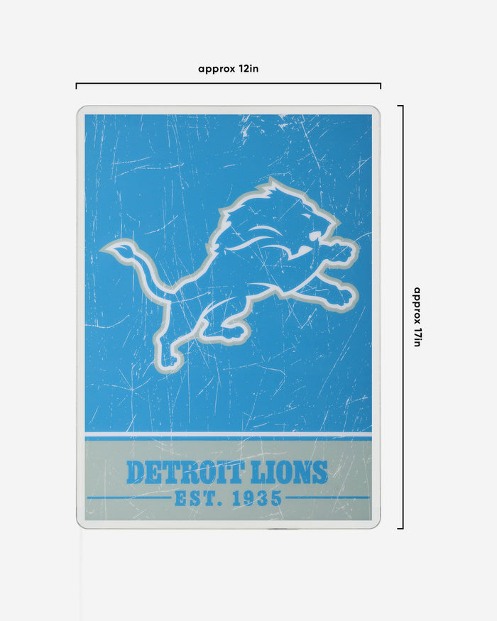 Detroit Lions Big Logo Backlit Sign FOCO - FOCO.com