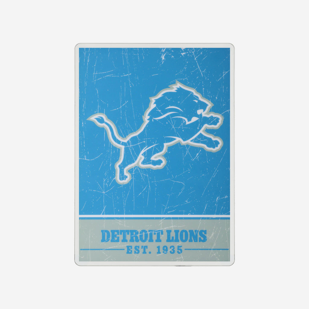 Detroit Lions Big Logo Backlit Sign FOCO - FOCO.com